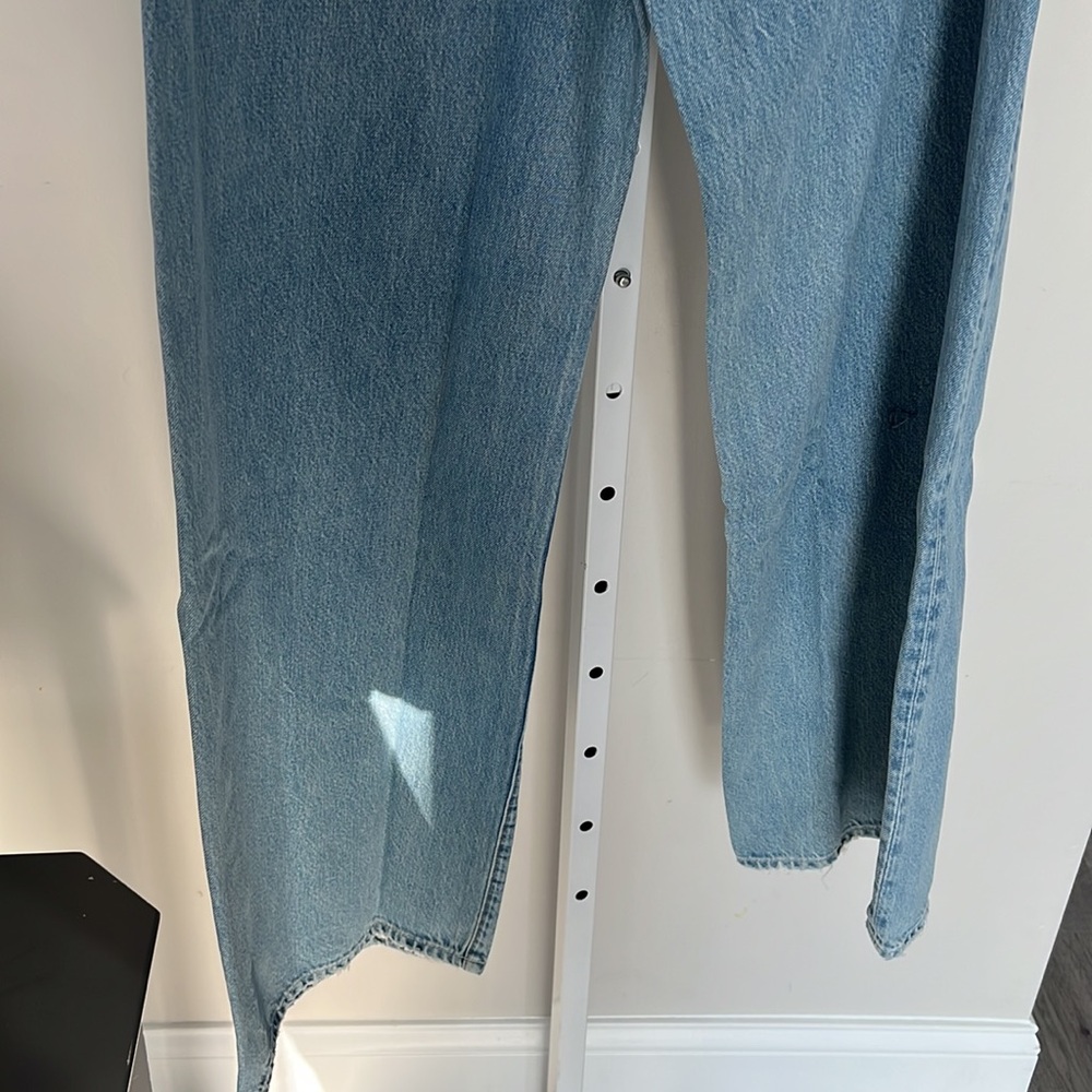 GRLFRND Chloe High Rise Pleated Wide Leg in Sawtelle Size 26 - Picture 12 of 13